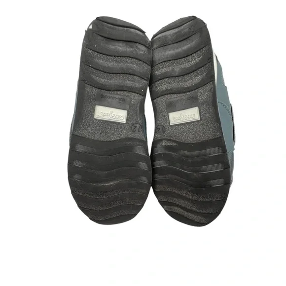 Cat & Jack Gray Shark Hook And Loop Sneakers Size 12 Toddler Boy's - Picture 9 of 9